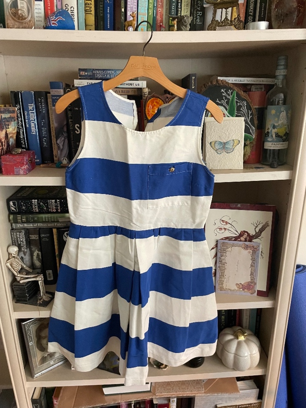 Striped Blue & White Sailor Dress